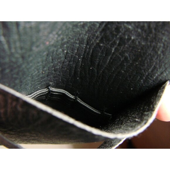 Set 2 Black Manicure Makeup Cosmetic Art Brush Jewelry Travel Pouch Cases Small - Picture 6 of 8